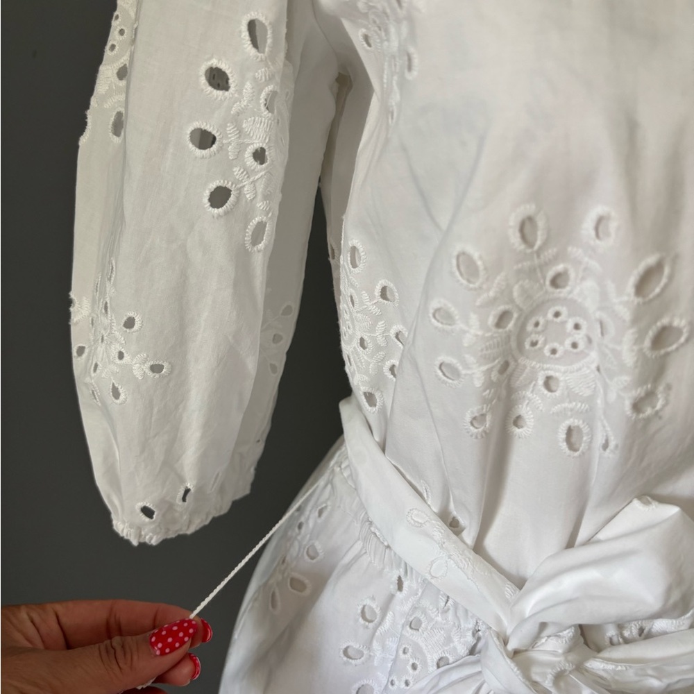 1. State White Eyelet Dress - Picture 5 of 10